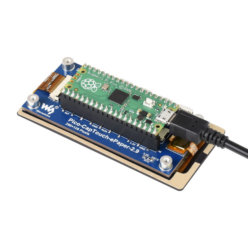 Display Epaper 2.9 - 2,9-Zoll Touch-E-Paper-Modul für Raspberry Pi Pico