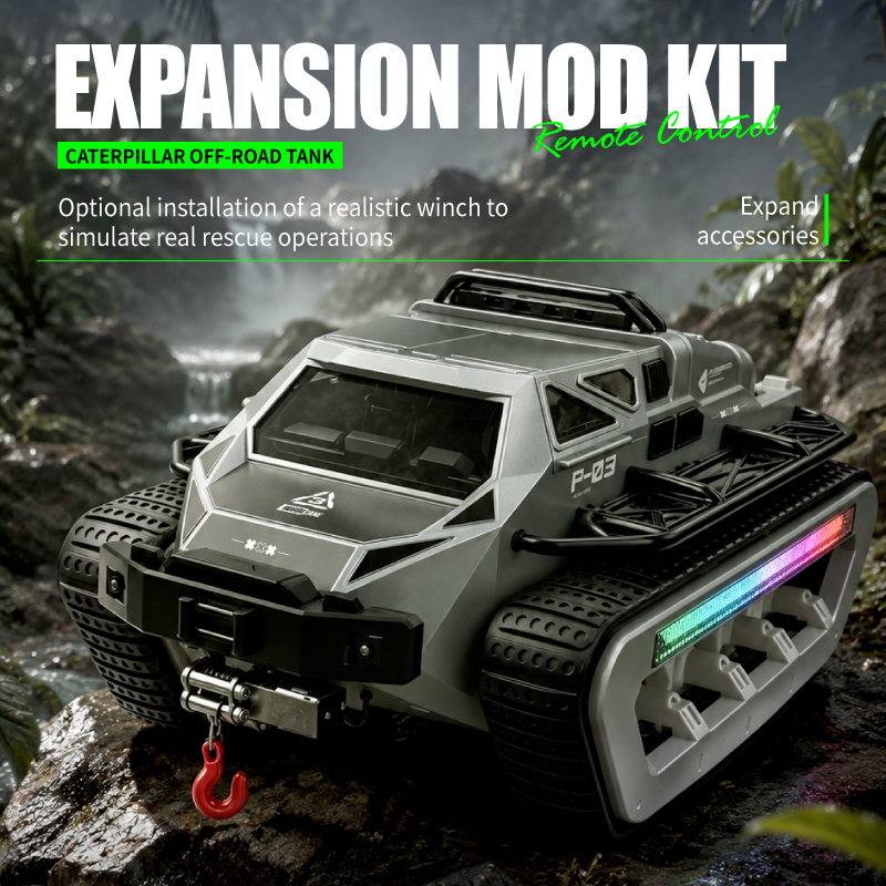 Home Automation Tutorial - JJRC C8840 Vollproportionaler simulierter RC-Raupenpanzer Offroad-Crawler