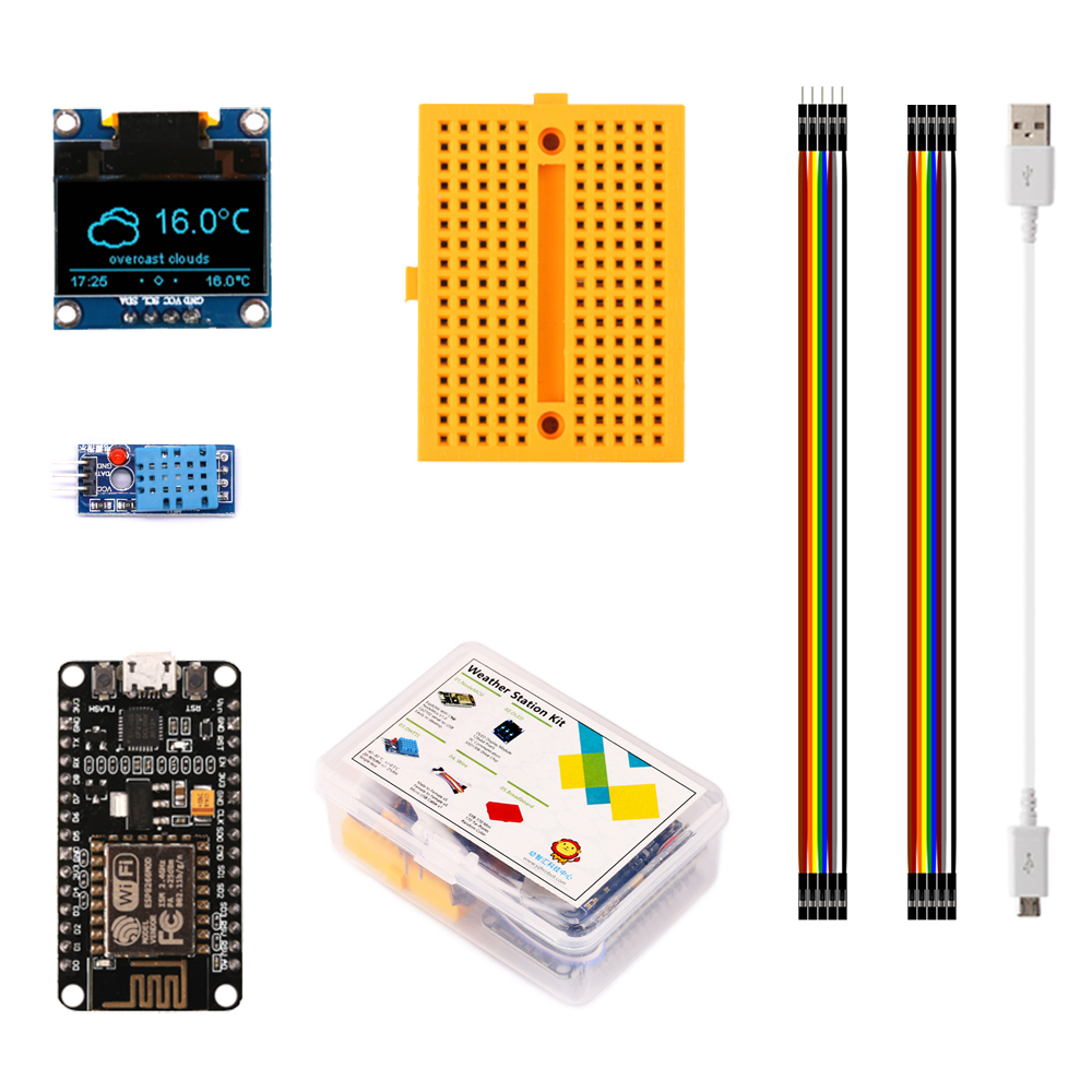 ESP8266 Wetter Station DIY Kit – Esp8266 Nodemcu Board Bewertung und Preis